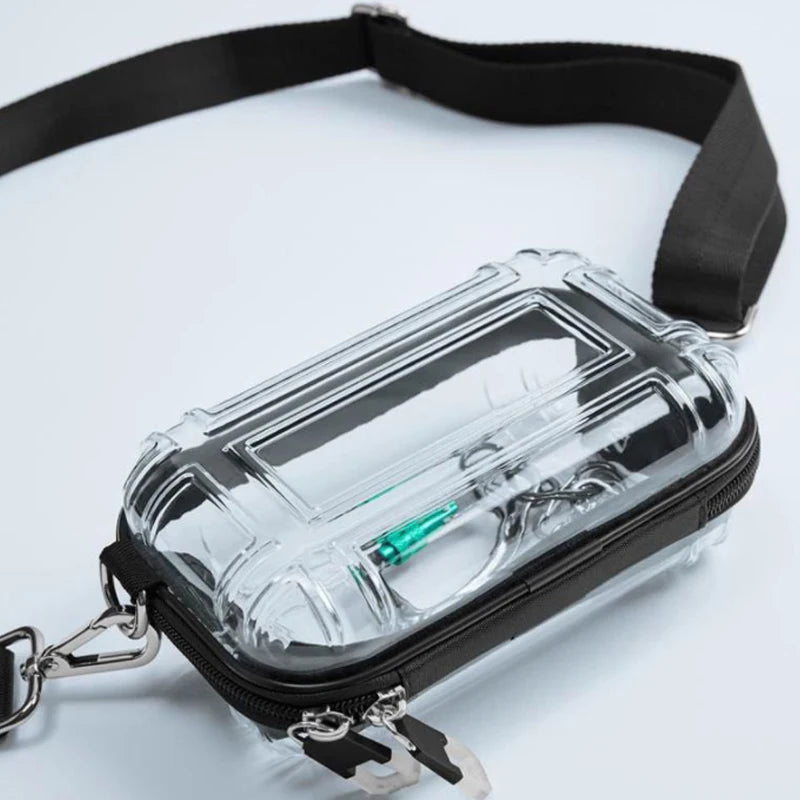 SHOULDER BAG - CLEAR